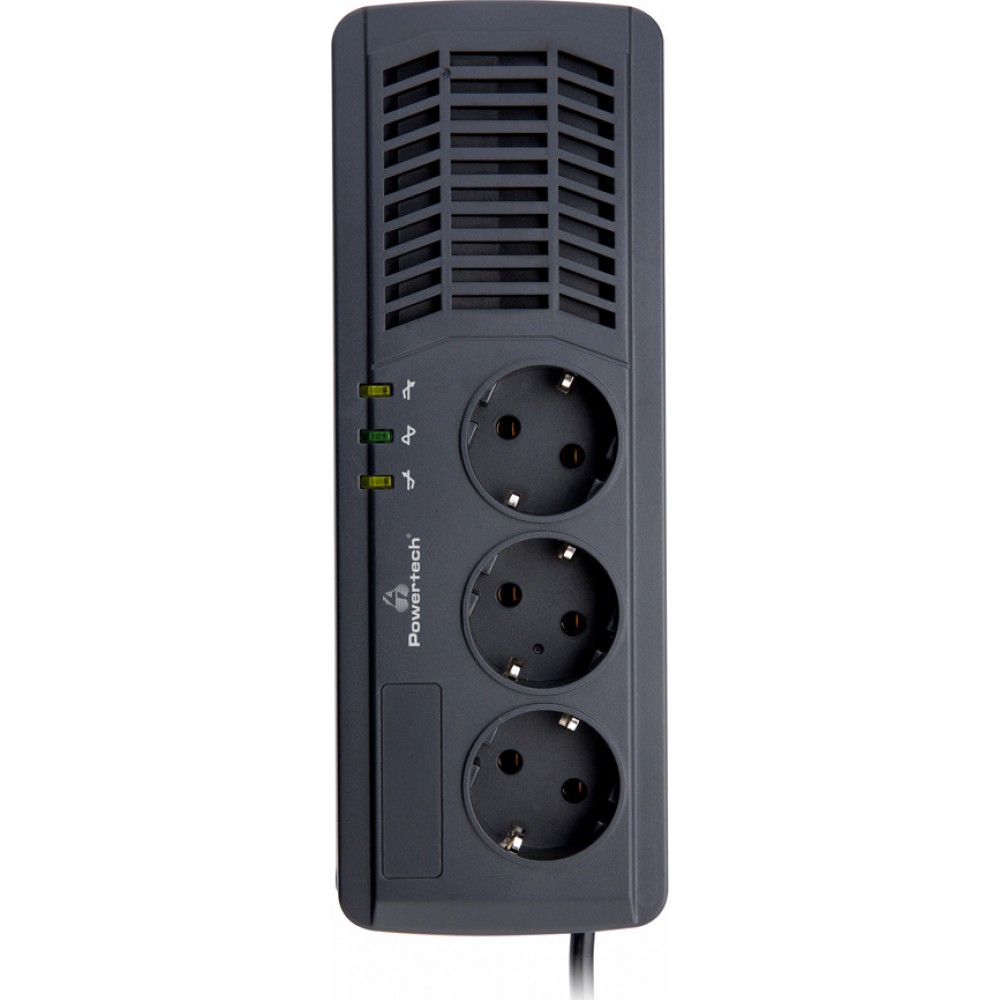 Powertech PT-AVR1000I UPS Compact Stabilizer Black