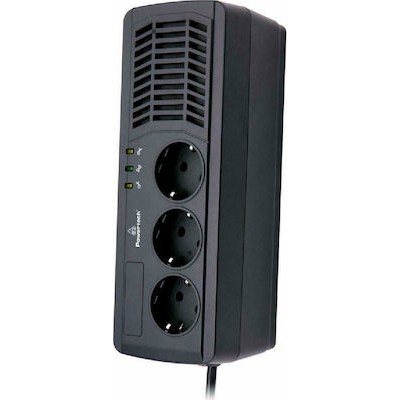 Powertech PT-AVR1000I UPS Compact Stabilizer Black