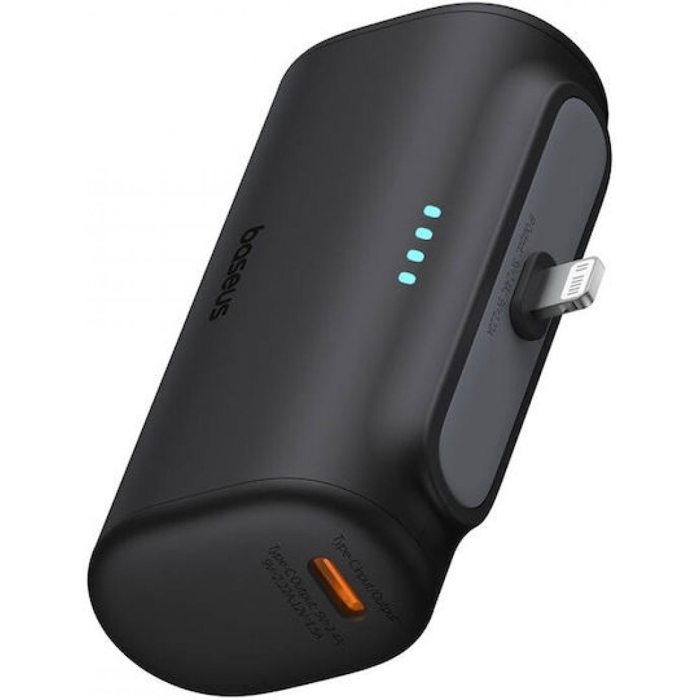 Baseus Compact Powerbank 5000mAh 20W Lightning Edition Black