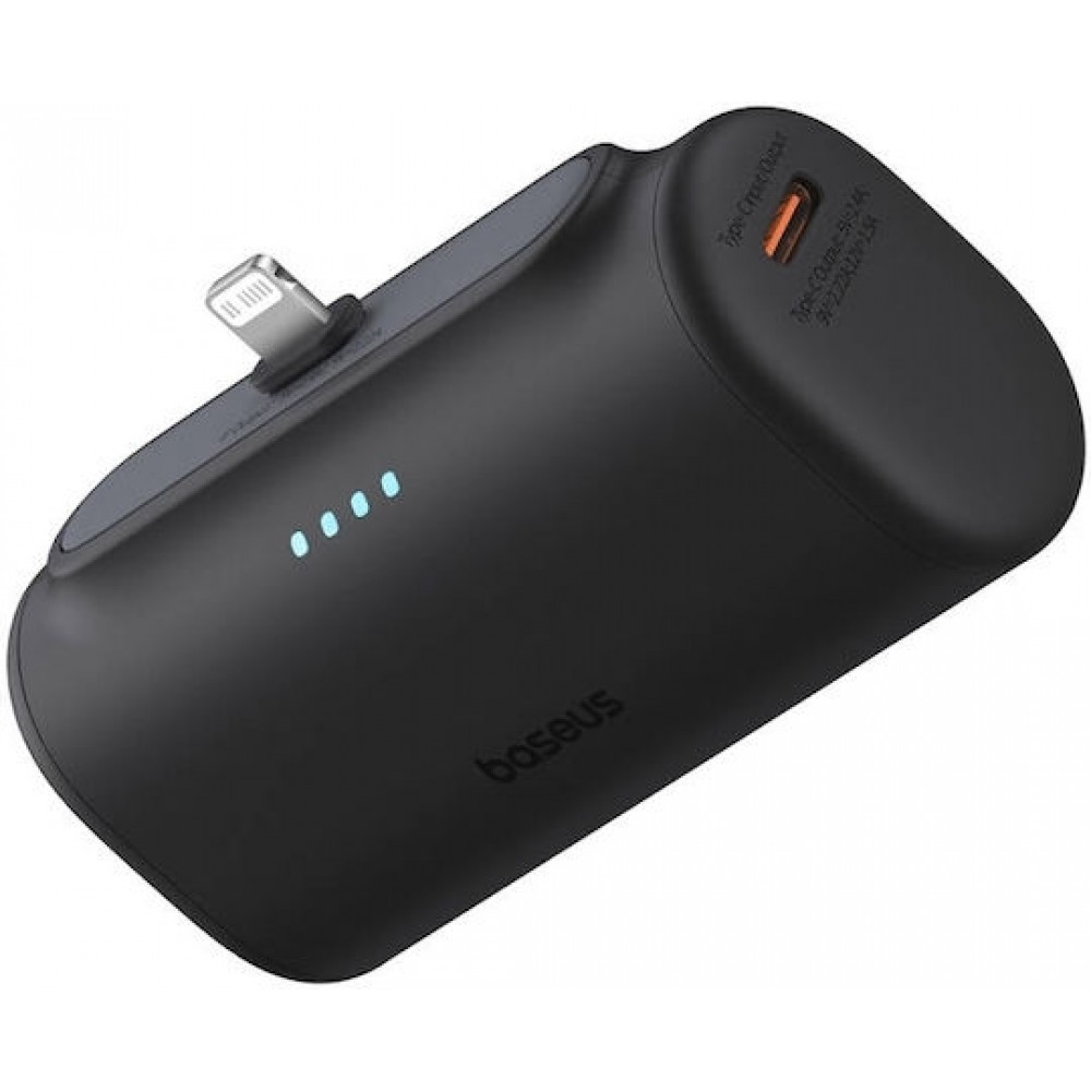 Baseus Compact Powerbank 5000mAh 20W Lightning Edition Black