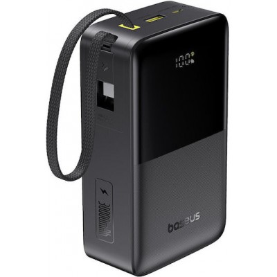 Baseus Enerfill FC51 Bipow2 Pro PowerBank with USB-C Cable 30000mAh 22.5W Cosmic Black