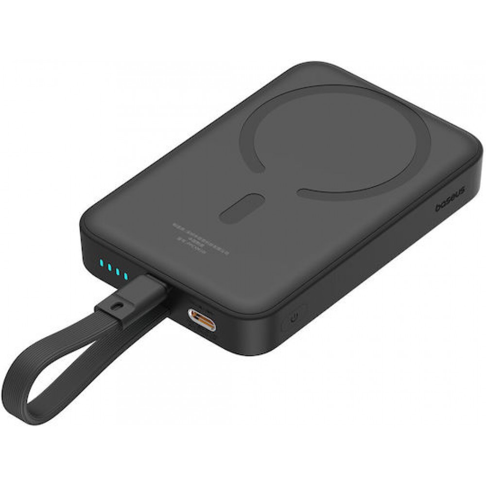 Baseus Magnetic Mini Powerbank with Lightning 10000mAh 20W Black