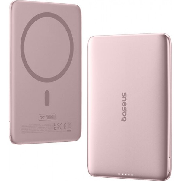 Baseus PicoGo AM41 Magnetic Powerbank 5000mAh 20W Nebula Pink