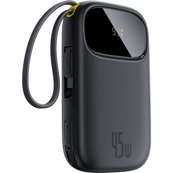 Baseus Enerfill FC31 Qpow 3 PowerBank with USB-C/ Lightning Cable 20000mAh 45W Cosmic Black
