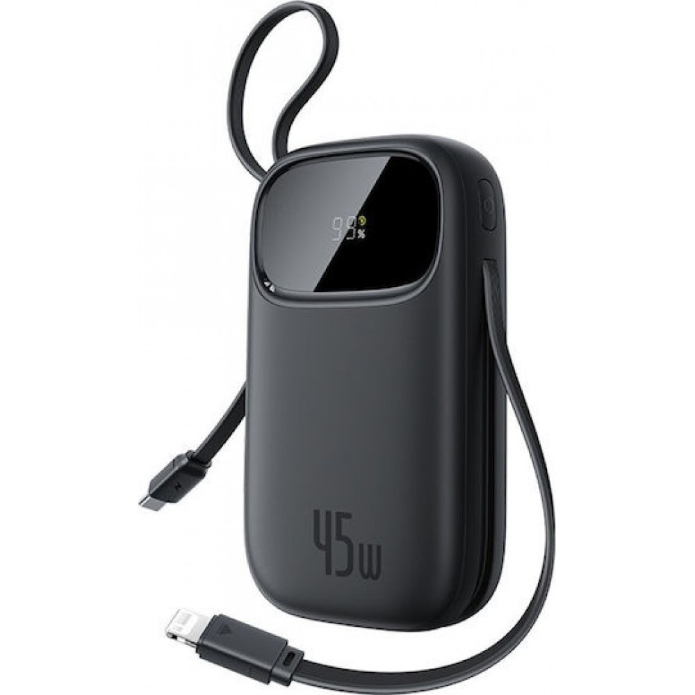 Baseus Enerfill FC31 Qpow 3 PowerBank with USB-C/ Lightning Cable 20000mAh 45W Cosmic Black