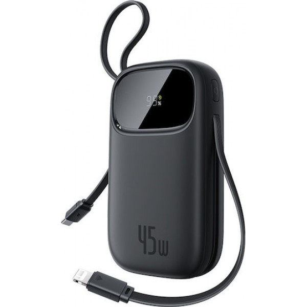 Baseus Enerfill FC31 Qpow 3 PowerBank with USB-C/ Lightning Cable 20000mAh 45W Cosmic Black