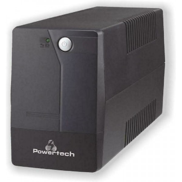 Powertech PT-850 UPS Line Interative 510W Black