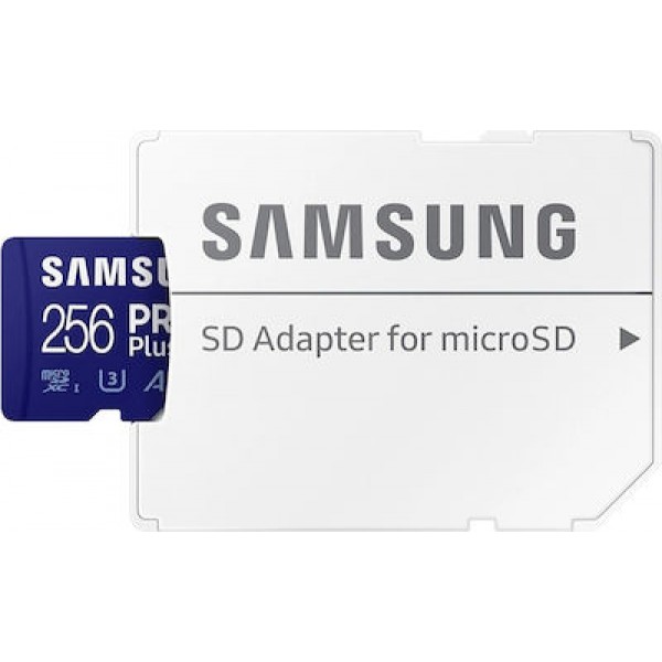 Samsung Pro Plus microSDXC 256GB U3 V30 with Adapter