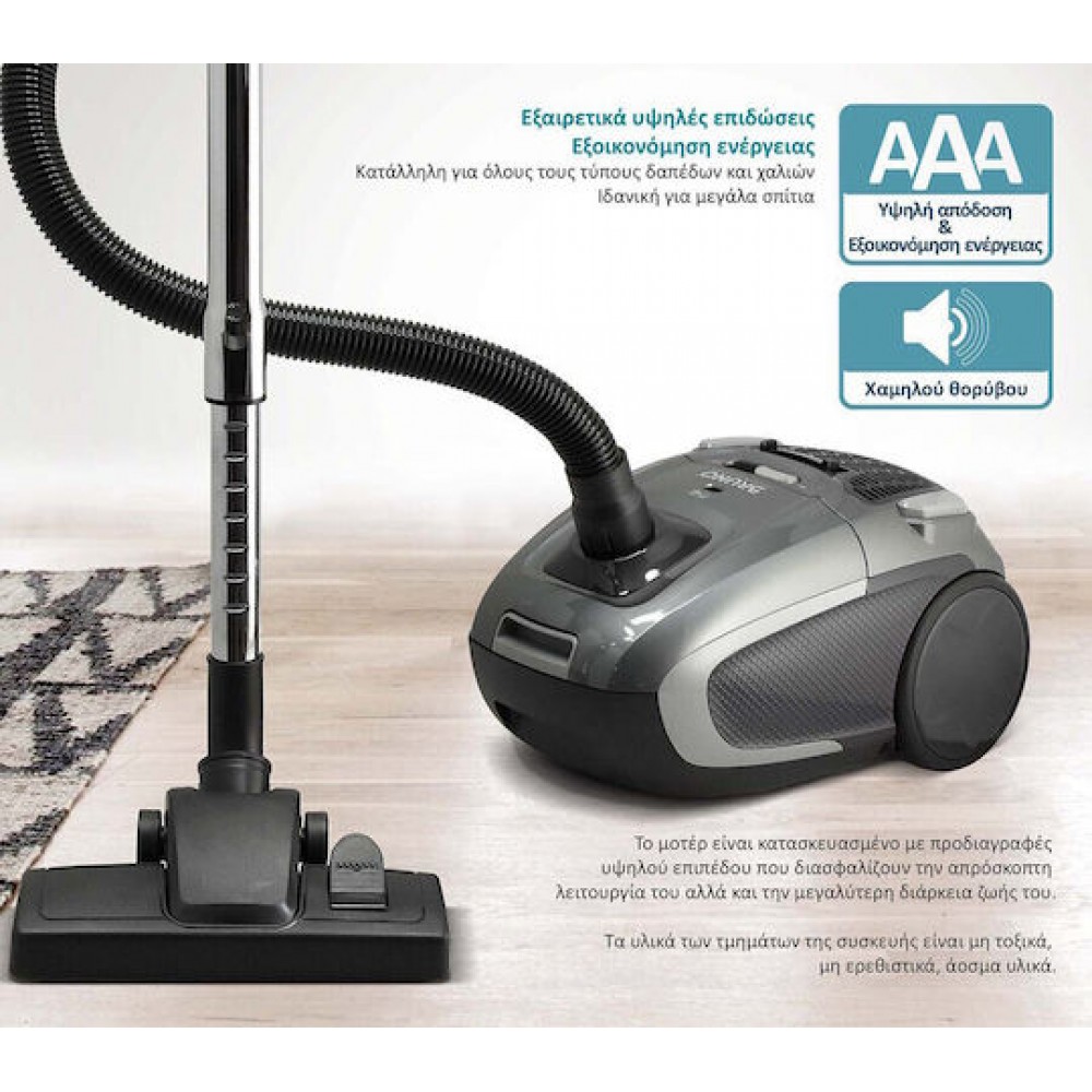 Bruno BRN-0136 Vacuum Cleaner 800W Gray