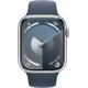 Apple Watch Series 9 Aluminium 45mm Silver with Storm Blue Sport Band Εκθεσιακό New Open Box (18/02/26)