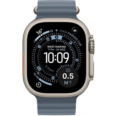 Apple Watch Ultra 3 LTE 49mm Anchor Blue Ocean Band Titanium