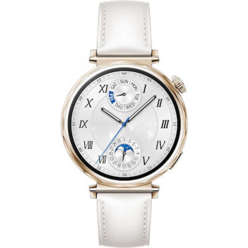 Huawei Watch GT 5 41mm White Leather Strap	