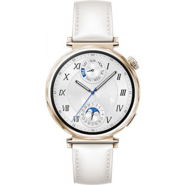 Huawei Watch GT 5 41mm White Leather Strap	