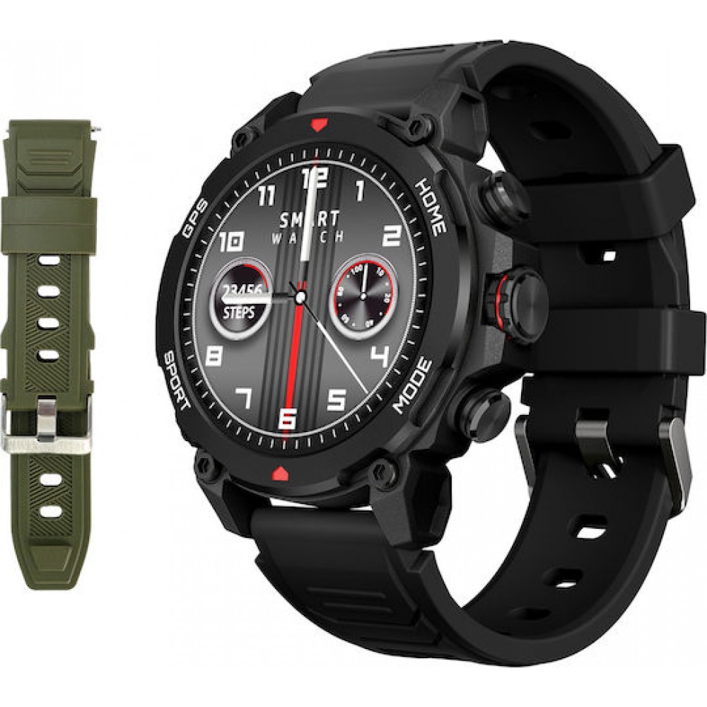 INTIME Smartwatch G6 Black (IT-070)