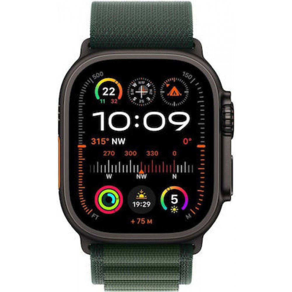 Apple Watch Ultra 2 LTE 49mm Alpine Loop Dark Green 