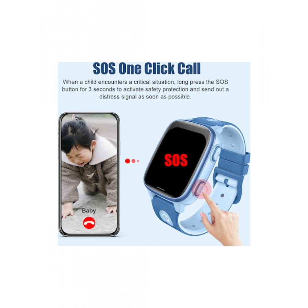 Intime GPS Smartwatch Blue (IT-072)