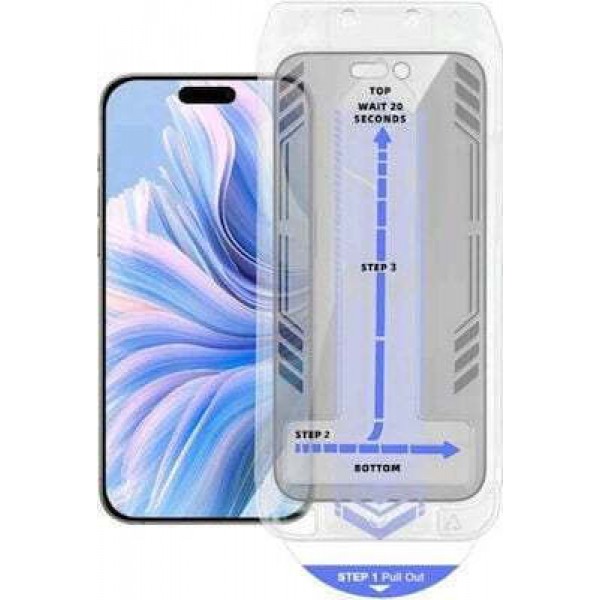 Vivid Privacy Full Face Tempered Glass Black (iPhone 16 Pro/ 17/ 17 Pro)