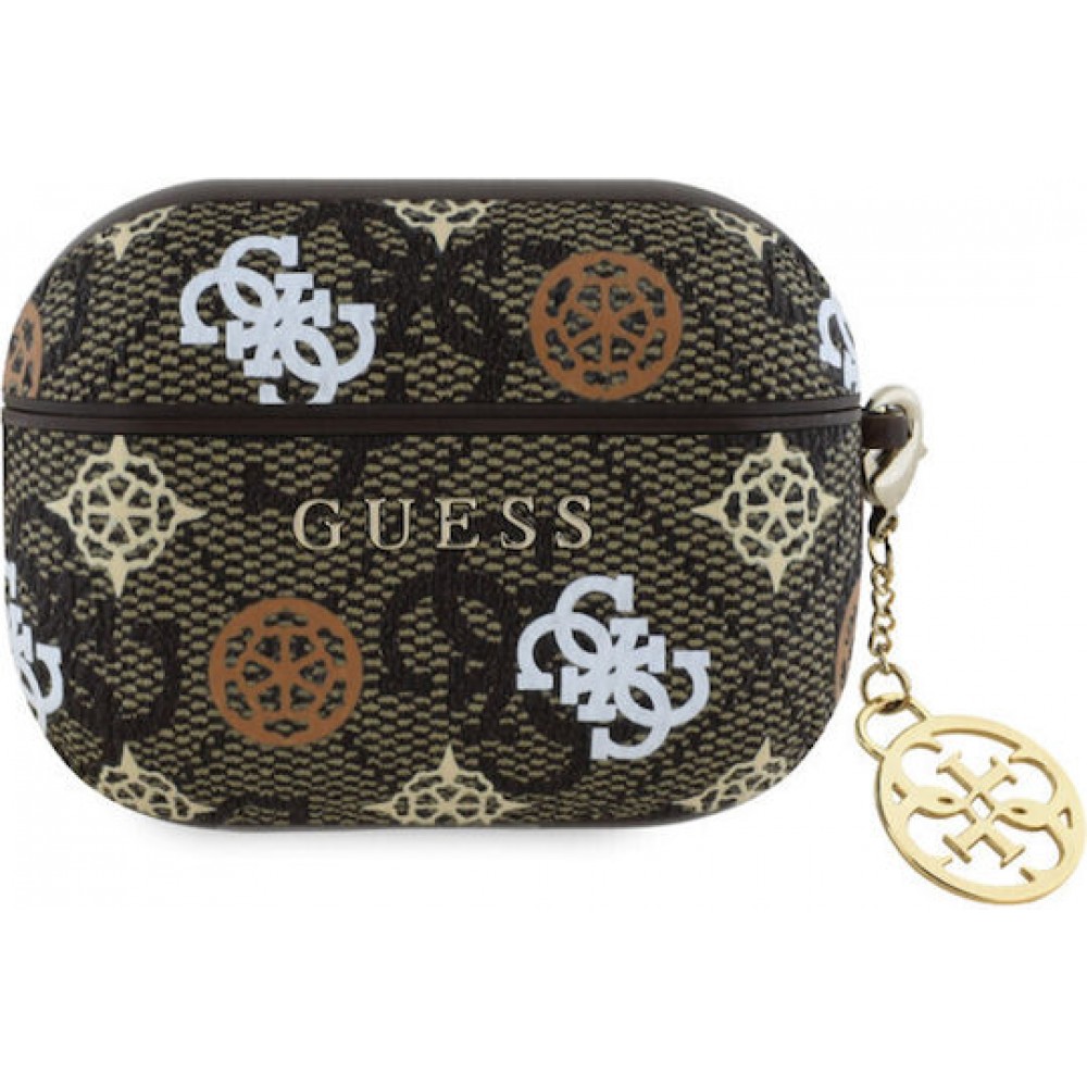 Guess 4g Peony Charm Case Brown (Apple AirPods 3)