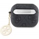 Guess 4G Script Charm Case Black (Apple AirPods 3)