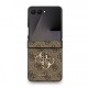 Guess 4G Metal Logo Back Cover Brown (Galaxy Z Flip 7)
