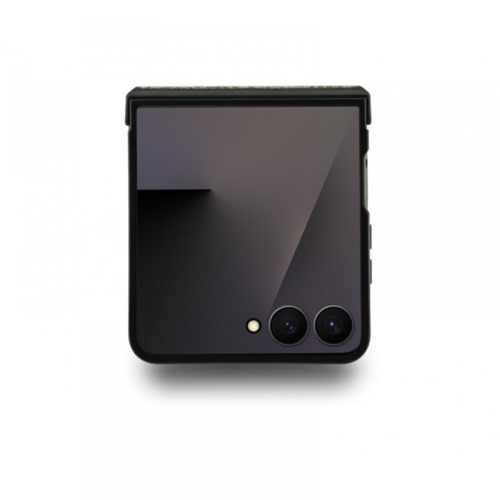 Guess 4G Metal Logo Back Cover Brown (Galaxy Z Flip 7)