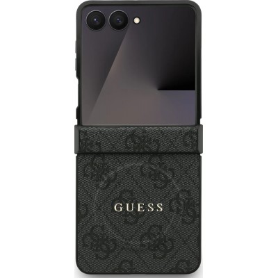 Guess 4G Colored Ring Magsafe Back Cover Black (Galaxy Z Flip 7)