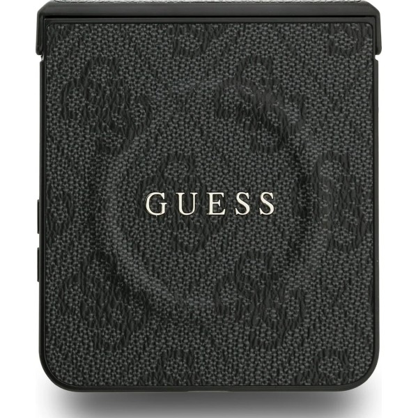 Guess 4G Colored Ring Magsafe Back Cover Black (Galaxy Z Flip 7)