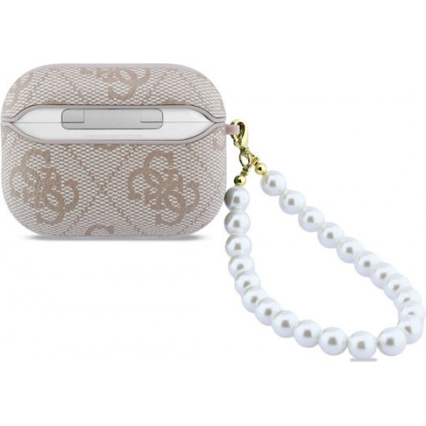 Guess 4G Pearl Strap Case Pink (Apple AirPods Pro 3)