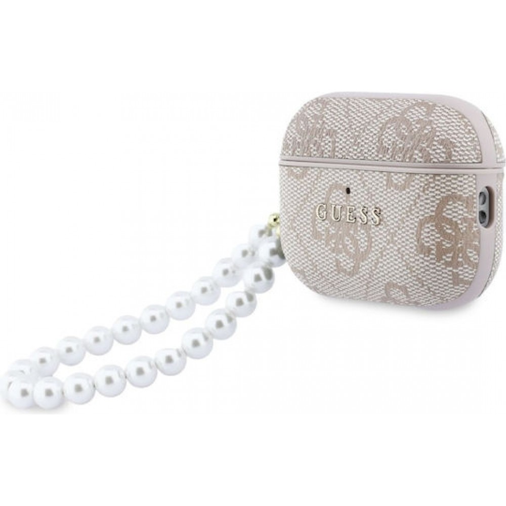 Guess 4G Pearl Strap Case Pink (Apple AirPods Pro 3)