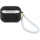 Guess 4G Pearl Strap Case Black (Apple AirPods Pro 3)