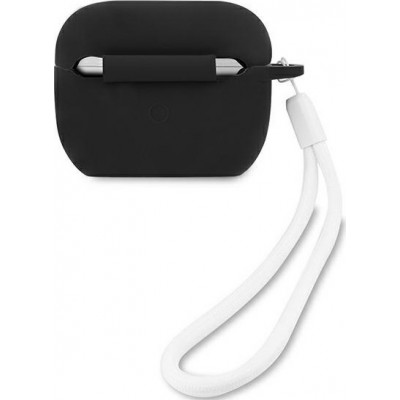 Guess Silicone Vintage Μαύρο / Λευκό (Apple AirPods Pro)