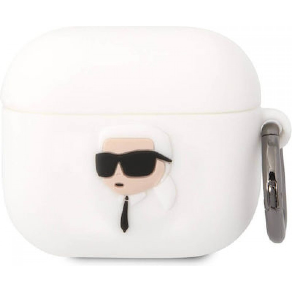 Karl Lagerfeld Karl Head Λευκό (Apple AirPods 3)