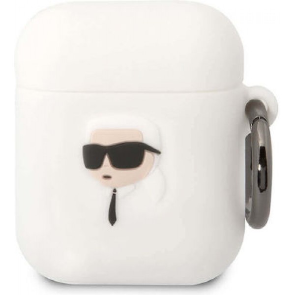 Karl Lagerfeld KLA2RUNIKH Λευκό (Apple AirPods)