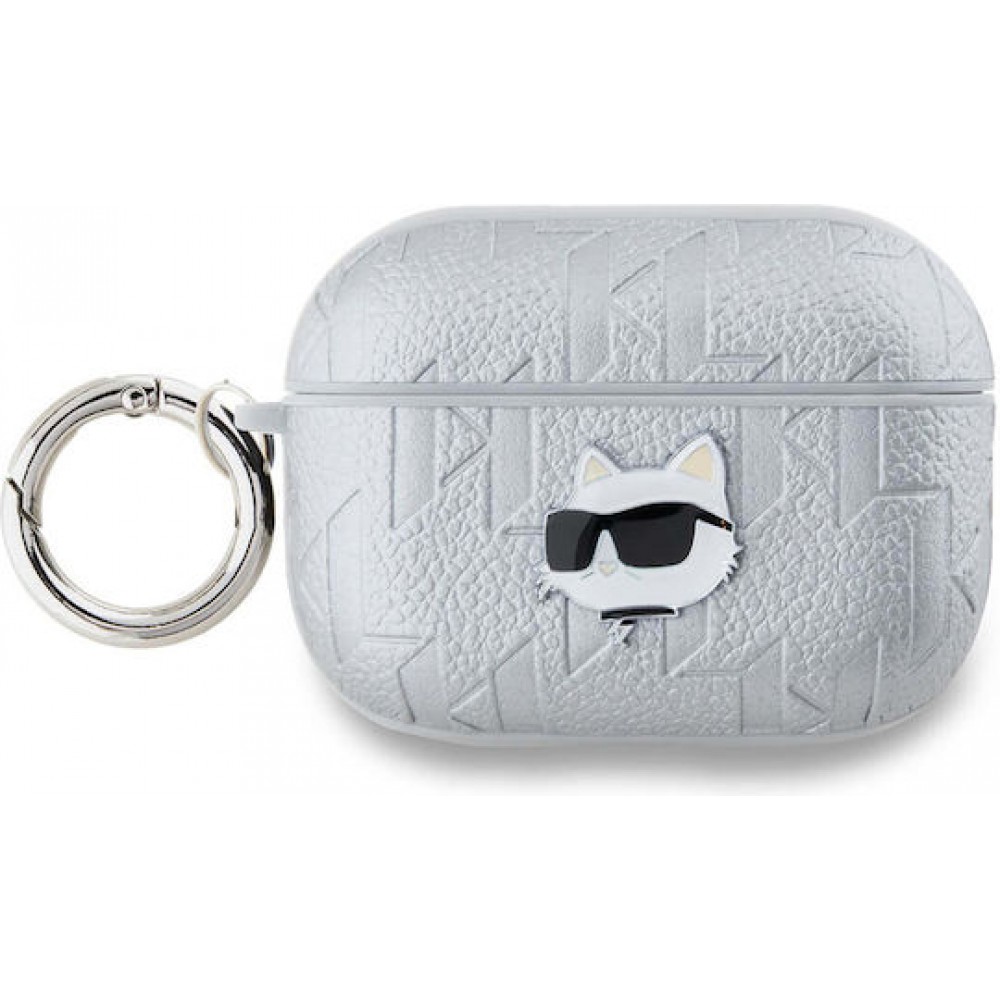 Karl Lagerfeld Choupette Head Case Silver (Apple AirPods Pods Pro 2)