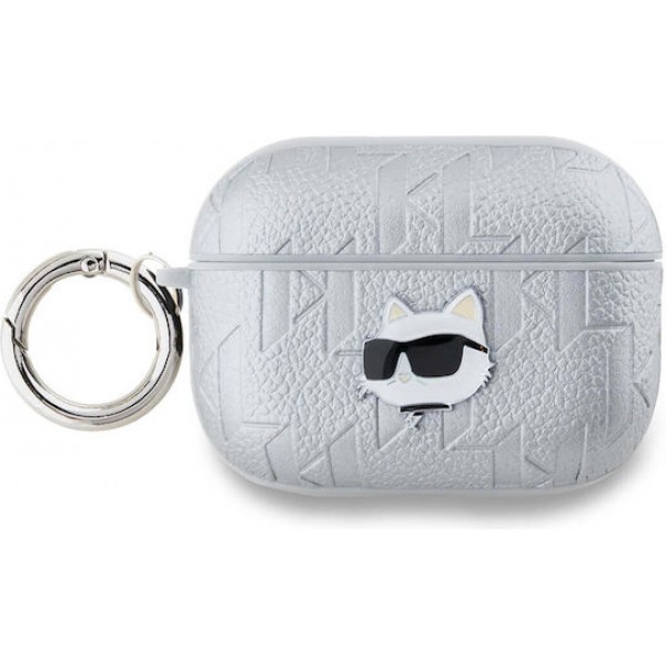 Karl Lagerfeld Choupette Head Case Silver (Apple AirPods Pods Pro 2)