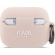 Karl Lagerfeld Choupette Head 3D Silicone Case Pink (Apple AirPods Pro 3)
