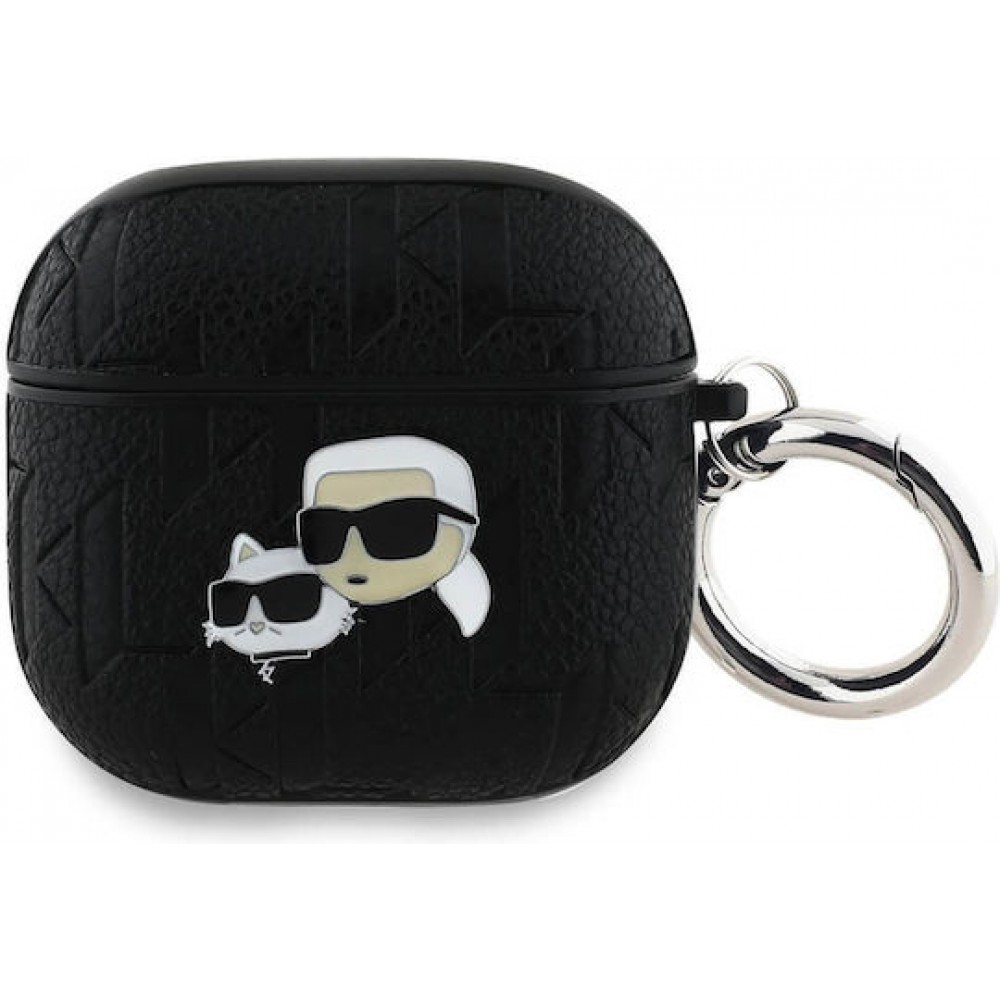Karl Lagerfeld PU Choupette Case Black (Apple AirPods 4)