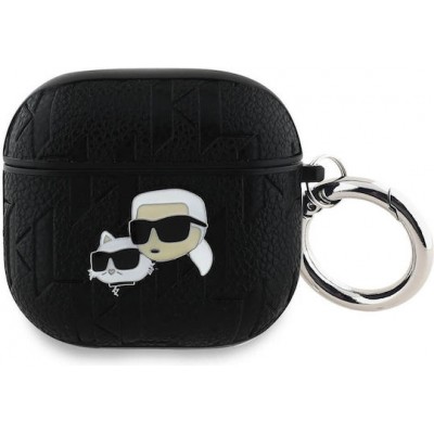 Karl Lagerfeld PU Choupette Case Black (Apple AirPods 4)