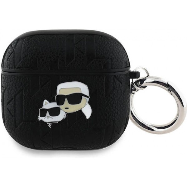 Karl Lagerfeld PU Choupette Case Black (Apple AirPods 4)
