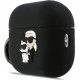 Karl Lagerfeld Karl & Choupette 3D Silicone Case Black (Apple AirPods Pro 3)
