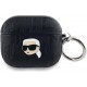 Karl Lagerfeld Karl Head Case Black (Apple AirPods Pods 3)