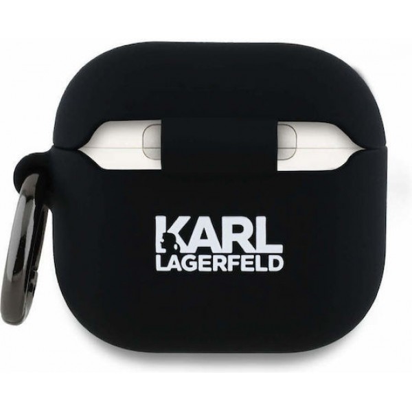 Karl Lagerfeld Karl Head Μαύρο (Apple AirPods 4)