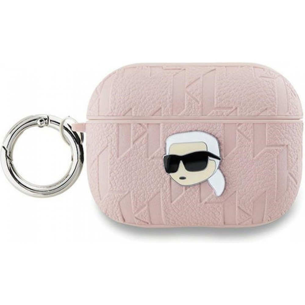 Karl Lagerfeld Karl Head Case Pink (Apple AirPods Pods Pro 2)