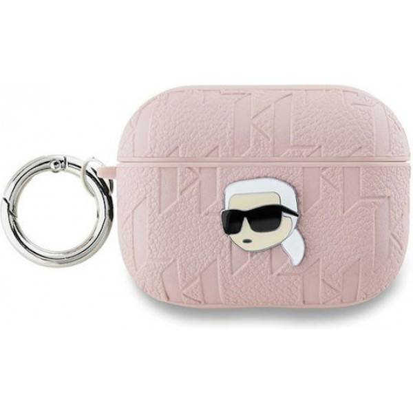Karl Lagerfeld Karl Head Case Pink (Apple AirPods Pods Pro 2)