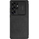 Nillkin Qin Pro Leather Back Cover Black (Galaxy S25 Ultra)