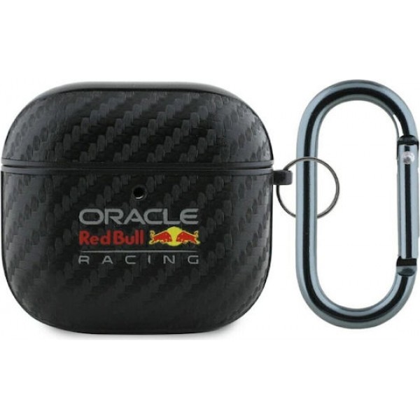 Red Bull Carbon Case Black (Apple AirPods 4)