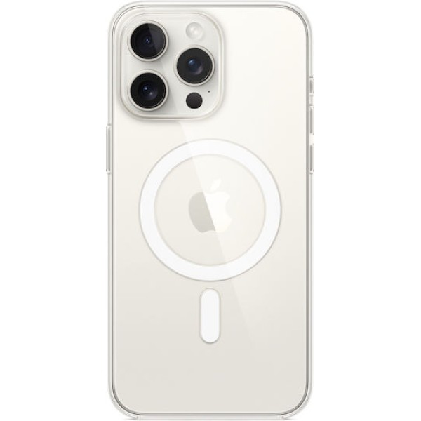 Apple Silicone Case Clear (iPhone 15 Pro Max)