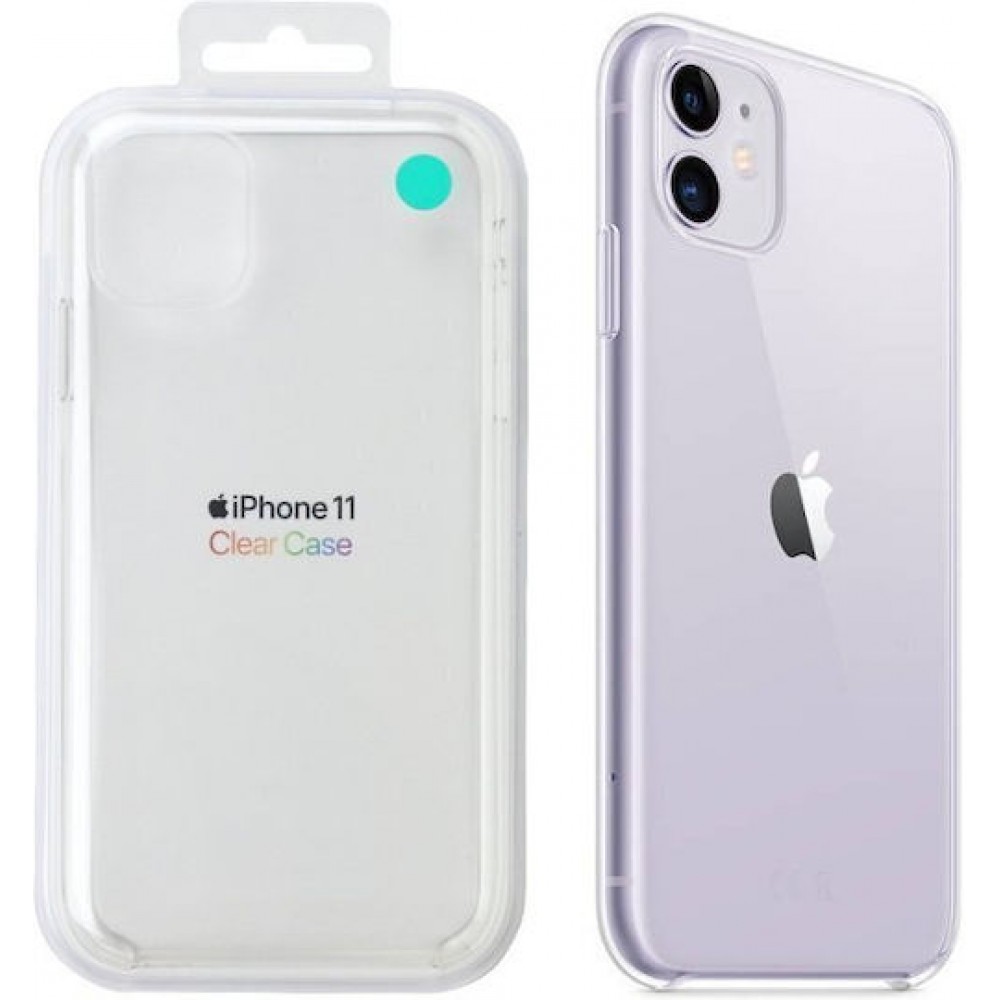 Apple Silicone Back Cover Clear (iPhone 11)