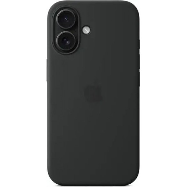 Apple Silicone Case with MagSafe Black (iPhone 16)