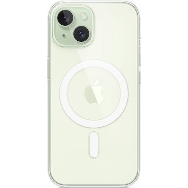 Apple Silicone Case Transparent (iPhone 15)